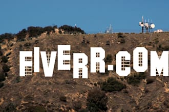 put Any MESSAGE on the Hollywood Sign