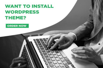 install wordpress theme like demo within 2hrs