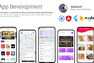 develop android IOS apps using flutter ionic