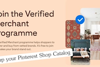 setup pinterest shop catalog and fix verified merchant issues