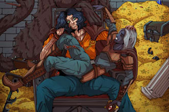 draw your dnd character or video game character