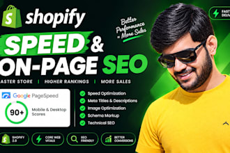boost shopify speed and SEO to rank higher and sell more