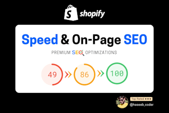boost shopify speed and SEO to rank higher and sell more