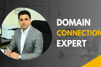 securely connect your domain to your hosting in few minutes