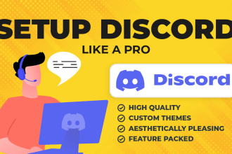 personalize and customize the discord server setup for you
