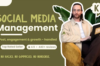 be your social media manager