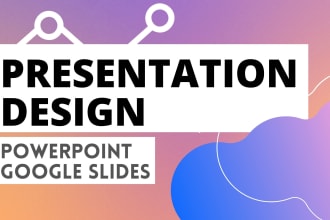 design professional presentation powerpoint, google slides