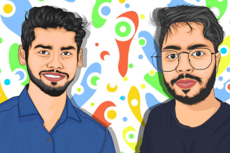 draw an realistic cartoon portrait within 24 hours