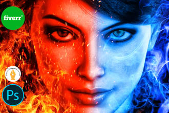 add fire and smoke effect to your photo in photoshop