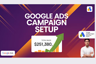 setup and manage your google ads adwords PPC campaign