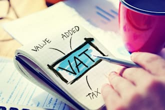 deal with your uk amazon,ebay vat issues and queries