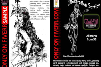 design freestyle character by request