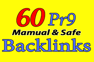 do 60 high domain authority backlinks SEO link building