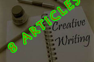 write 8 seo friendly unique articles
