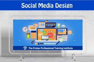 design facebook, twitter, instagram, social media cover image