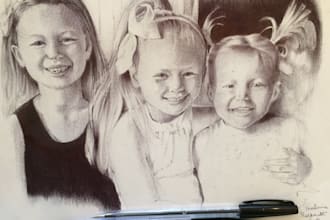 realize a ballpen portrait for you
