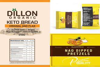 do modern product packaging, food and drink packaging design
