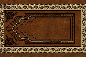 create patterndesign for prayer mats and rugs designs