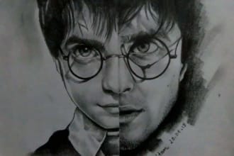 draw pencil sketch of anything within 24 hours