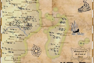 make attractive layouts and maps