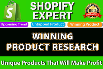 find winning products for shopify dropshipping, product research, video ads