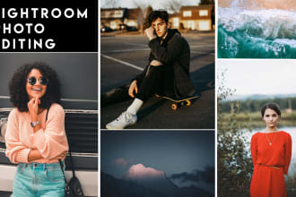 do bulk photo editing and retouching on lightroom