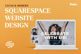 build squarespace website design