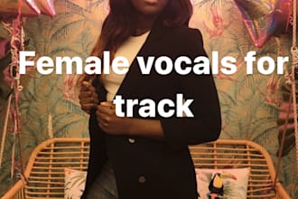 sing the female parts to your song