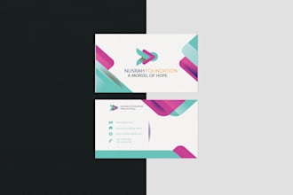 make creative business card and letter head