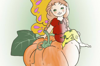 draw a ready to color printable illustration