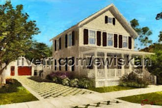 turn your Home Picture,Building,or Landscape into Masterpiece Painting Art
