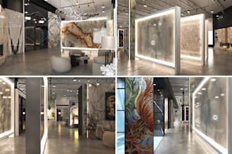 design tiles showroom tile store retail interior design