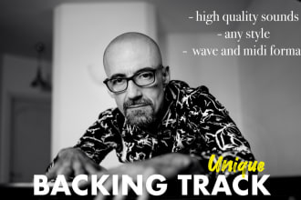 produce a custom backing track for you