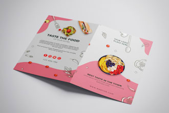 design brochure, flyer, tripod, bipod, posters