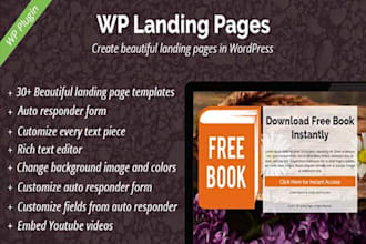 design your responsive landing page