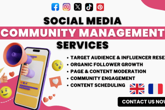 be your community manager in french or english