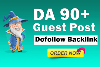 publish high da90 guest post SEO dofollow backlinks