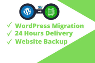 do a complete migration of your wordpress site