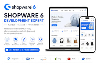 do shopware 6 development and customization