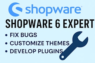 do shopware 6 development and customization
