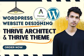 design thrive wordpress website using thrive themes thrive architect