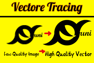 trace low quality logo to vector ai, eps, pdf