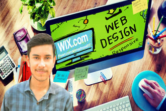 design wix or create weebly website design for you