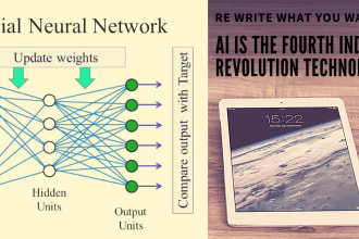 write ml and deep learning research content