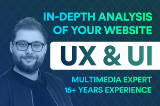 analyse your website to achieve a perfect final product
