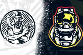 design amazing character or mascot logo design your brand