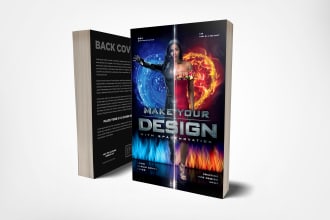 design cover art, dvd and 3d book cover book