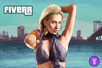 create a GTA style comic from your photo