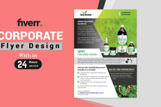 design corporate flyer, poster for your business very fast