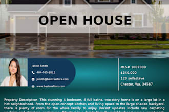 create a creative flyer design, professional catalog design